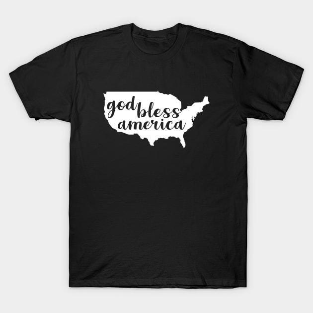 God bless america T-Shirt by anema